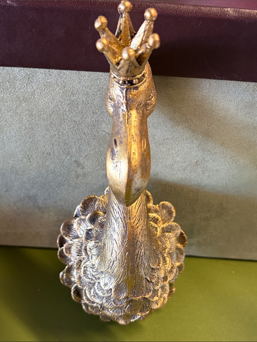 Target Gold Peacock Figurine Decor